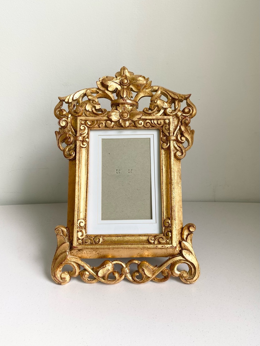 Ganz Orate Gold Tone Picture Frame